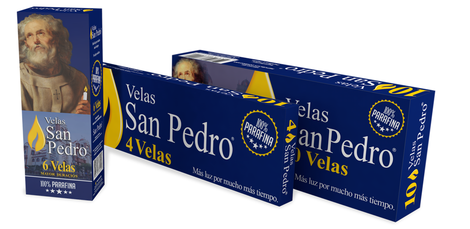 Velas y Parafinas de Santander - Las chapitas o latas sostenedoras